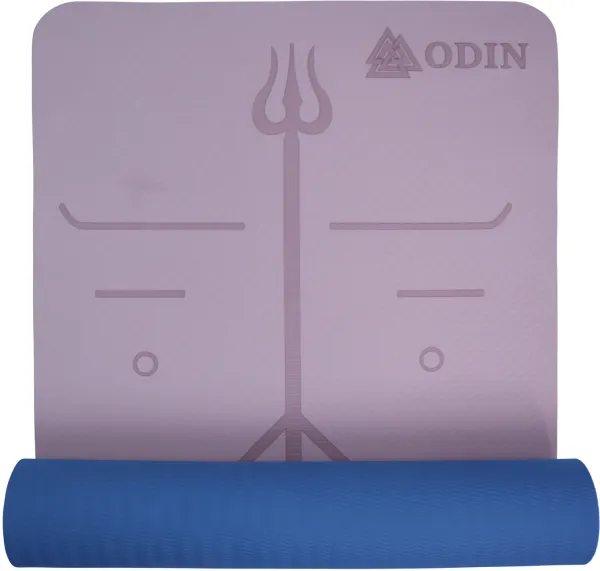 Odin Dual Pink/Blue TPE Yogamåtte 0,6cm